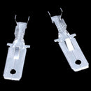 50Pcs 6.3mm Male Wire Spade Terminal for Nylon Multi-Pin Connector X5A2