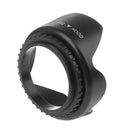 52mm Screwed Flower Petal Sunshade Lens Hood For Canon Nikon Sony DSLR Camera