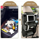 Auto Car Seat Back Multi-Pocket Storage Bag Organizer Holder Accessory Beige OZ