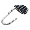Black Folding Foldable Handbag Bag Purse Table Hook Hanger Holder F5H6