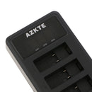 Triple Battery Charger Charging Cradle for Gopro Hero 5 6 7 Black Cameras