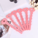 6Pcs Sponge Curler Hair Rollers Soft Foam Sponge Hair Curlers Tools Strip ToolTE