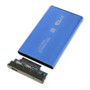 2.5'' Sata USB3.0 Hard Drive HDD Enclosure External Laptop Disk Box Blue