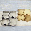 8 pcs Cookies Mold Puzzle Shape Kitchen Tool Biscuit Bakeware Cookie Cutter Set