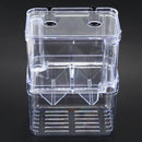 Clear Plastic Aquarium Fish Breeding Box Incubator Isolation