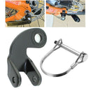 Universal Bike Bicycle Trailer Coupler Attachment Hitch Angled Elbow Adaptor Set