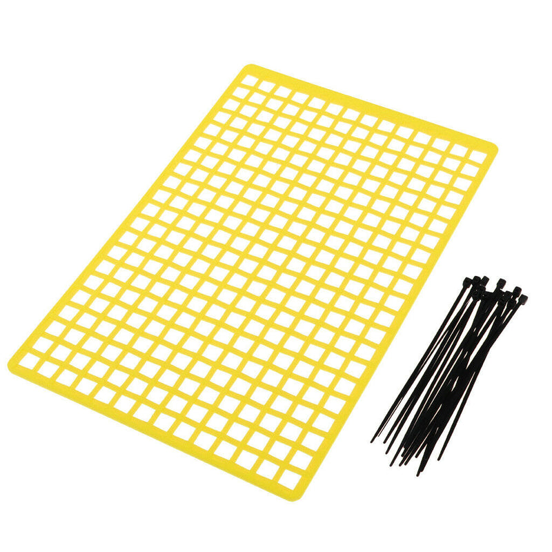Elasticated Luggage Net for RC Car- Keep Bulky Items Secure on Rack Yellow