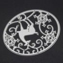 Christmas Deer Oval Cutting Die Stencil Embossing Scrapbooking Album Craft A