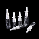 2x Transparent Plastic Nasal Pump Spray Bottles Mist-Nose Bottles 10/20/30ml!N