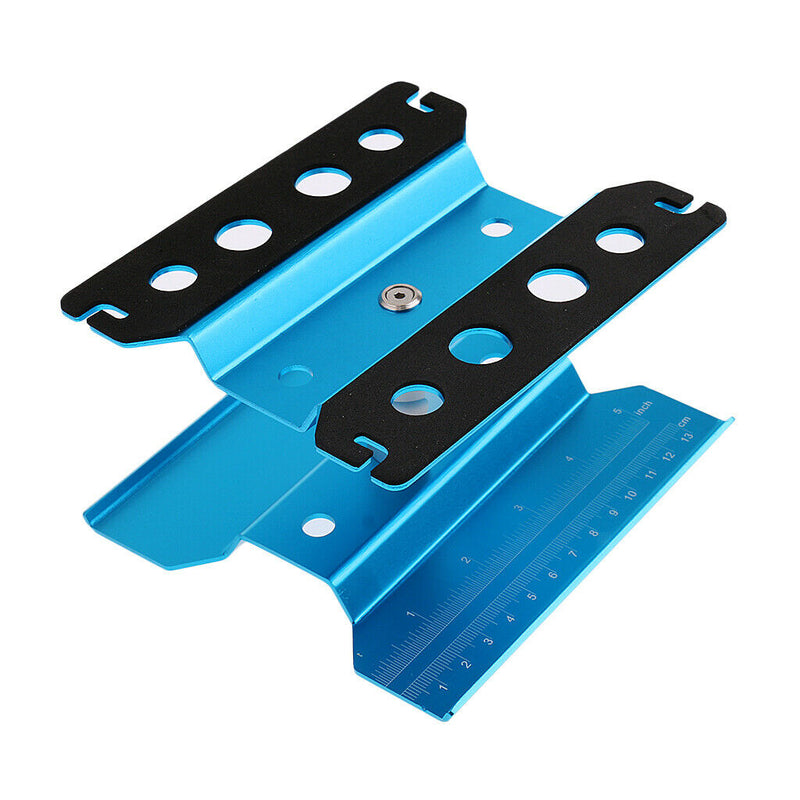 Adjustable RC Car Repair Station Blue Assembly Platform Display Stand for 1/8