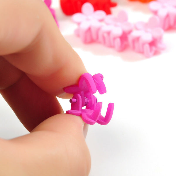 30PCS Baby Girl Plastic Cartoon Mini Hair Claw Kids Clip Clamp 2020 New Fashion