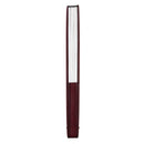 Men Women Wood Handle Fabric Folding Hand Fan 13-inch Length Whtie