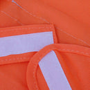 Orange Pet Dog High Visibility Safety Vest Adjust Jacket Clothes Apparel Size L