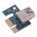 VER006xI-E Riser CardxIE  to 16X Extension Adapter USB3.0 cable for Miner-3C