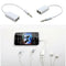 Couples 3.5mm Jack 1 Male to 2 Female Audio Headphone Earphone Splitter Line