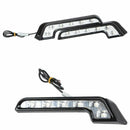 2xCar Auto Daytime Running Light 6LED DRL Fog Drive Daylight White Head Lamp nbg