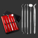 5pcs DENTAL SET DENTAL CLEANING TOOTHPIECE DENTAL END DENTAL MIRR_