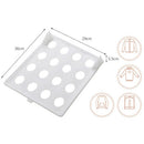 Wardrobe Partition Storage Rack Cabinets Organizers Frame Clothes Rack Shelf3C