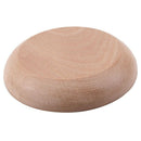 Wooden Round Plates Fruit Cake Tea Coffee Dessert Dish Food Serving Tray 11