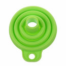 Portable Retractable Funnels Home Kitchen Funnel Convenient Storage Green N2K5