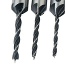7PCS Door Self-Centering Hinge Drill Bit + 6pcs Hex Shank 90 Degree 5 Flute K6R7