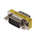 HD15 (VGA) Male / HD15 (VGA) Male, VGA Mini Gender Changer (For PC) S8U5