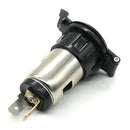 Metal Cigarette Lighter Socket 12V Power Outlet for Car Boat Motorcycle ATV