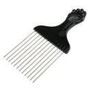 Stainless Steel Salon Hair Cutting Styling Hairdressing Barbers Brush Comb