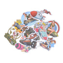 12Pcs Sexy Beauty Girls Graffiti Stickers Luggage Skateboard Laptop Stickers  JR