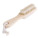 1PCS Foot Care Bristle Scrub Brush Wooden Handle Pumice Stone Remove Dead SkinME