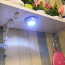 3 LED Touch Night Light Home Cabinet Car Tap Stick On Battery Powered Lamp SP