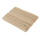 50pcs Natural Wooden Disposable Hair Remover Waxing Applicator Sticks Wax 15cm