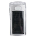 Waterproof 4 LED Bike Bicycle Solar Powered USB Charging Front Light Headlight