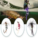 4pcs Feather Insect Shaped Metal Fishing Lure Fishing Bait Tackle
