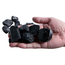 100g Natural Black Tourmaline Crystal Rough Rock Mineral Specimen Healing RAP
