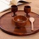 New Wooden Wine Glass Exquisite Creative Solid Wood Glass Jujube Wine Glass