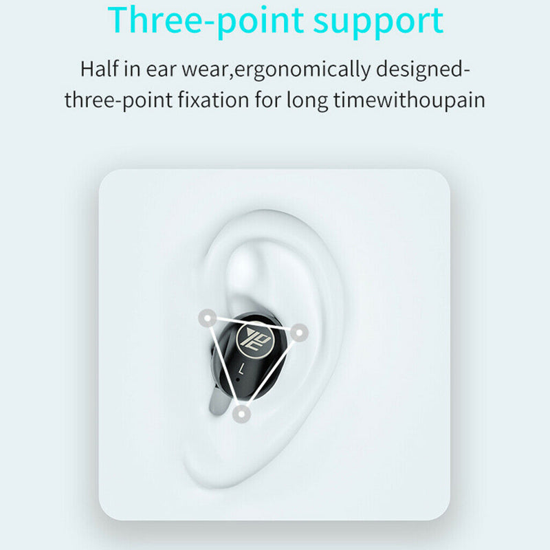 Wireless Earbuds Bluetooth Earphones, Bluetooth 5.1 TWS Stereo Earphones in-Ear