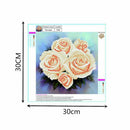 5D Diy Diamond Painting Cross Stitch Diamond Embroidery Flowers Crystal rou