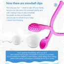 Thicken Meteor Hammer Snowball Clip for Snowball Fights Tool Color Random
