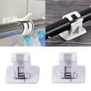 2Pcs Magic Adjustable Curtains Organized Storage Rack Clips Best