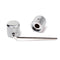 3pcs Professional Chromed Metal Guitar Tone Volume Knob