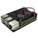 for Raspberry Pi 4B Latest CNC Aluminum Alloy Case Enclosure with Cooling F