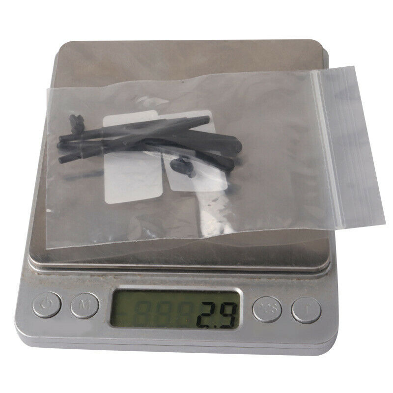 3Pcs Black Plastic Wiper For 1/10 Rc Crawler Car Traxxas Trx4 Trx-4 O4I4