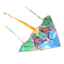 1PC 80cm Butterfly Printed Long Tail Kite Children Outdoor Garden Fun Toys  Z