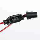 5X Waterproof Power Socket Blade Type In Line Car Boat Holders