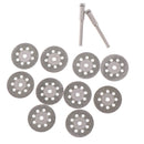 10PCS Diamond Cutting Wheel Saw Blades Cut Off Discs Set for Rotary ToolJC!c