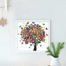 5D DIY Special Shaped Diamond Painting Butterfly Tree Embroidery Craft Kits