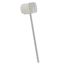 Percussion Stick Strike Bass Drum Beater Mallet, 7.87x1.77x0.2inch, Clear