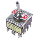 AC 380V 10A ON/OFF/ON 3 Positions 12 Pin Latching Toggle Switch 4PDT H9H4