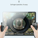2pcs H11 Mobile Phone Game Controller L1R1 Shooter Trigger Fire Button Gamepad